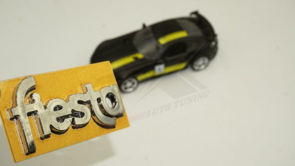 Ford Fiesta Bagaj Krom ABS 3M 3D Yazı Logo Amblem ürün görseli 1