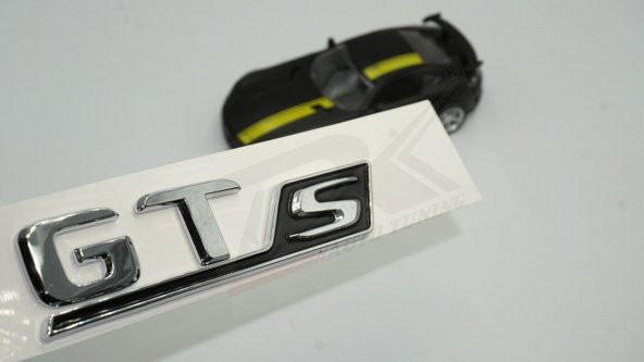 GT S Krom Siyah Logo Amblem Orjinal Ürün ürün görseli 1