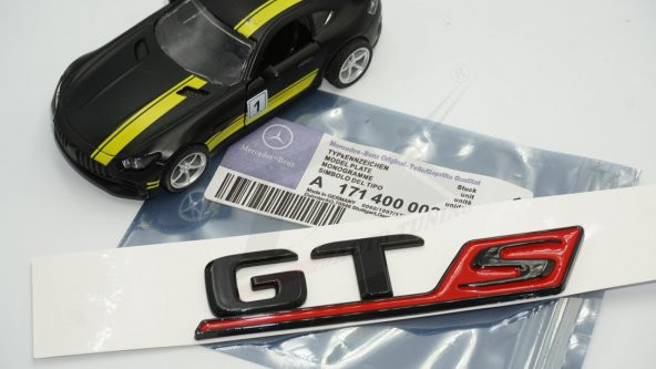 GT S Krom Siyah Logo Amblem Orjinal Ürün - Resim 10