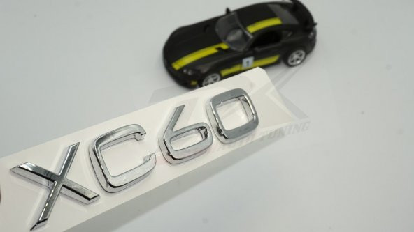 Volvo XC60 Krom ABS 3M 3D Bagaj Logo Yazı Orjinal Ürün ürün görseli 1
