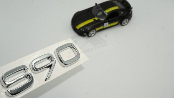 Volvo S90 Krom ABS 3M 3D Bagaj Logo Yazı Orjinal Ürün ürün görseli 1
