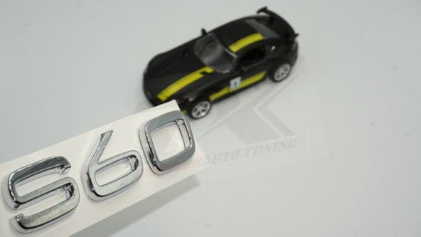 Volvo S60 Krom ABS 3M 3D Bagaj Logo Yazı Orjinal Ürün ürün görseli 1