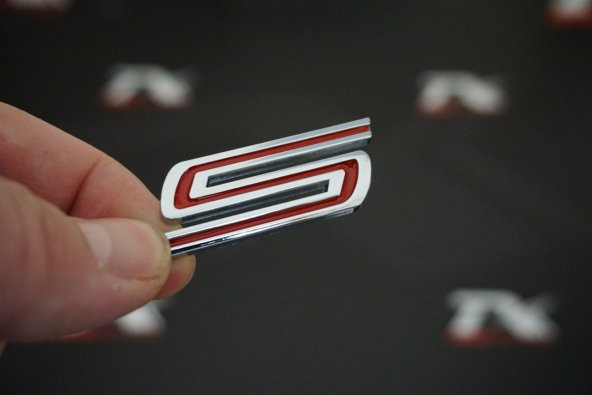 Ford S Bagaj Krom Metal 3M 3D Logo Amblem ürün görseli 1