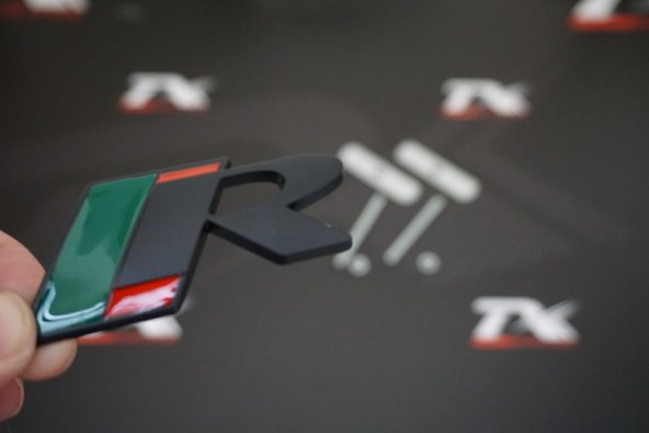Jaguar R Logo Ön Panjur Vidalı 3D Krom Metal Logo Amblem ürün görseli 1