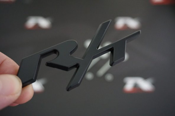 Dodge Challenger RT Logo Ön Panjur Vidalı 3D Krom Metal Logo Ambl ürün görseli 1
