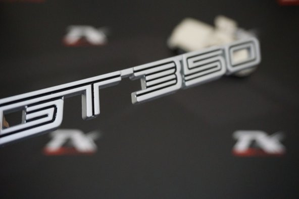 Ford Mustang Shelby GT350 Krom Metal Logo Amblem ürün görseli 1