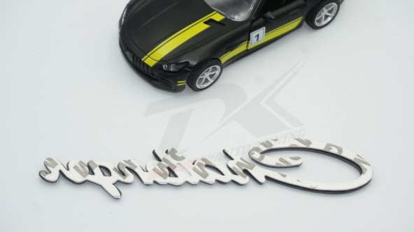 Dodge Challenger Bagaj Metal Orjinal 3M 3D Yazı Logo ürün görseli 1