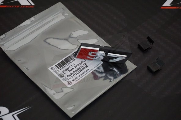 Audi S7 Ön Panjur Izgara 3M 3D Logo - Resim 7