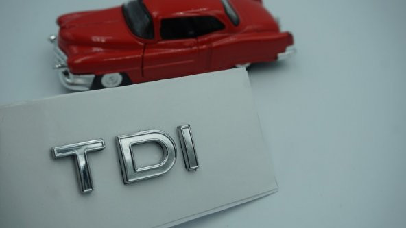 Audi TDI A4 S4 A5 S5 A6 C6 A7 Yeni Nesil Bagaj Krom ABS 3M 3D Yaz ürün görseli 1
