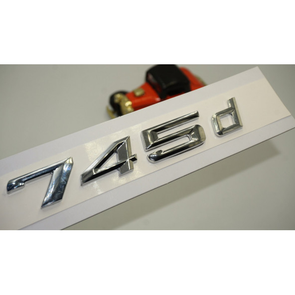 Bmw 745d Bagaj Krom Metal 3M 3D Yazı Logo ürün görseli 1