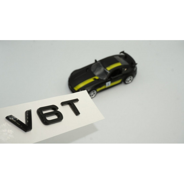 Audi V6 T 3M 3D Bagaj Logo Amblem Orjinal Ürün ürün görseli 1