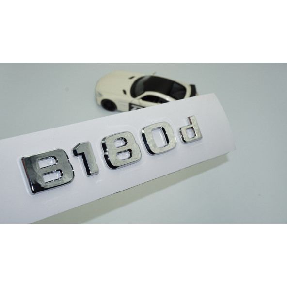 Dk Tuning B180d Bagaj Krom Abs 3m 3d Yazı Logo Benz İle Uyumlu ürün görseli 1