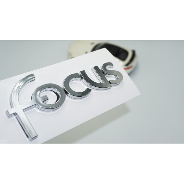 Ford Focus Logo 99 2007 Bagaj 3M 3D Krom ABS Logo Amblem ürün görseli 1