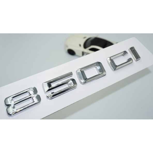 DK Tuning 850Ci Bagaj Krom Metal 3M 3D Yazı Logo Bmw İle Uyumlu ürün görseli 1