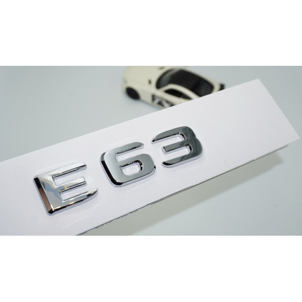 DK Tuning E63 Bagaj Krom ABS 3M 3D Yazı Logo Benz İle Uyumlu ürün görseli 1