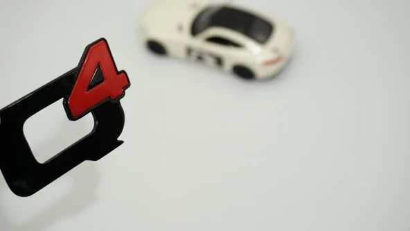 DK Tuning Alfa Romeo Q4 Kırmızı Siyah Bagaj Logo Arma ürün görseli 1
