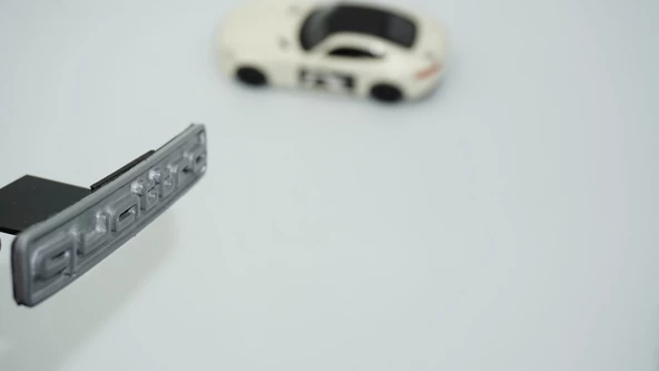 DK Tuning Quattro Gri Ön Panjur Logo Amblem Audi İle Uyumlu ürün görseli 1