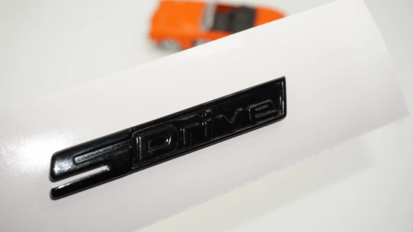 DK Tuning S Drive Yeni Nesil Siyah Bagaj Logo Arma Bmw ile Uyumlu ürün görseli 1