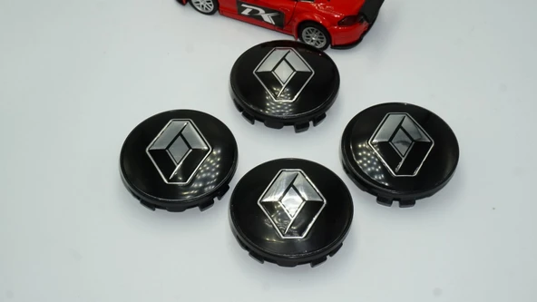 DK Tuning Renault Jant Göbeği Kapak Seti 60mm - Resim 3