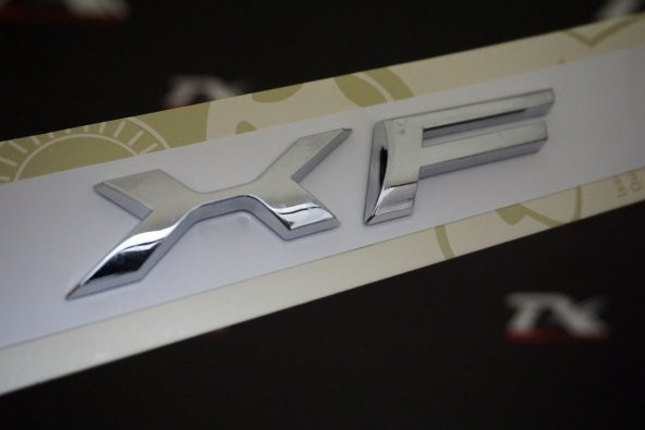 Jaguar XF Bagaj 3M 3D Krom Logo Amblem Orjinal Ürün ürün görseli 1