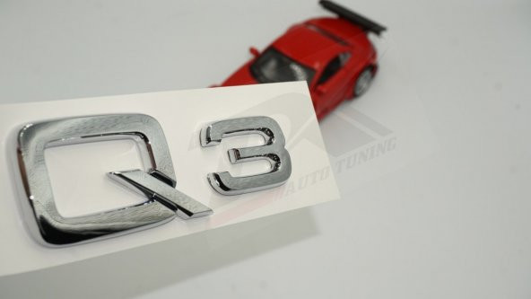 Audi Q3 Bagaj Krom 3M Yazı Logo Orjinal Ürün ürün görseli 1