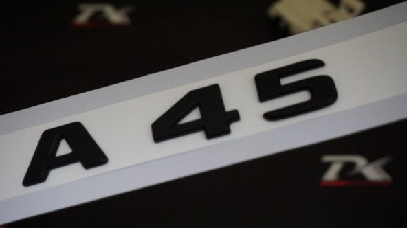 A45 Bagaj Yazı Logo Siyah Renk Orjinal Ürün ürün görseli 1