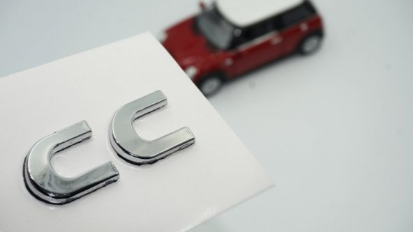 Volkswagen Passat CC Bagaj 3M 3D Krom ABS Logo Amblem ürün görseli 1