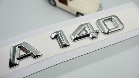 A 140 Bagaj Krom Metal 3M 3D Yazı Logo ürün görseli 1