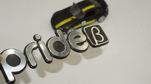 DK Tuning Pride B Logo Bagaj 3M Krom ABS Logo Amblem Kia İle Uyumlu ürün görseli 1