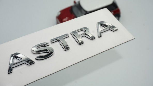Opel Astra Bagaj Krom ABS 3M 3D Yazı Logo Amblem ürün görseli 1