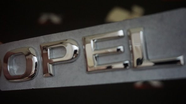 Opel Bagaj 3M 3D Krom ABS Logo Amblem ürün görseli 1