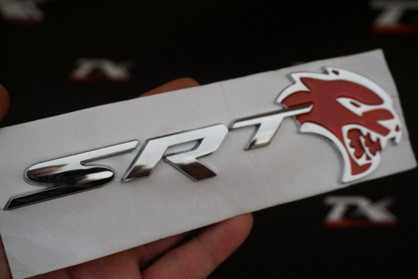 Dodge Challenger Charger Logo Yan Çamurluk 3M 3D Krom Metal Logo ürün görseli 1