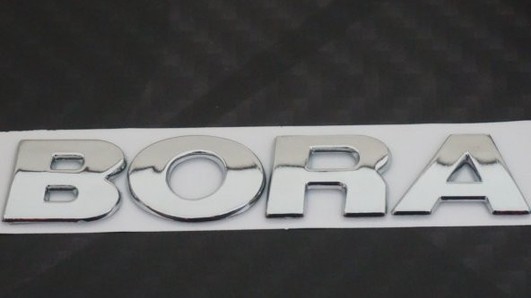 Volkswagen Bora Bagaj 3M 3D Krom ABS Logo Amblem ürün görseli 1