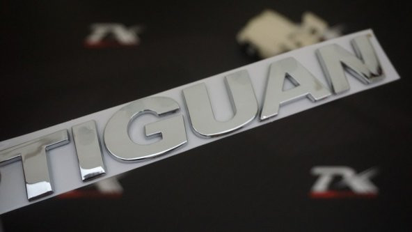 Volkswagen Tiguan Bagaj 3M 3D Krom ABS Logo Amblem ürün görseli 1