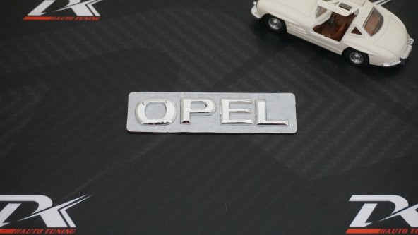 Opel Bagaj 3M 3D Krom ABS Logo Amblem - Resim 3