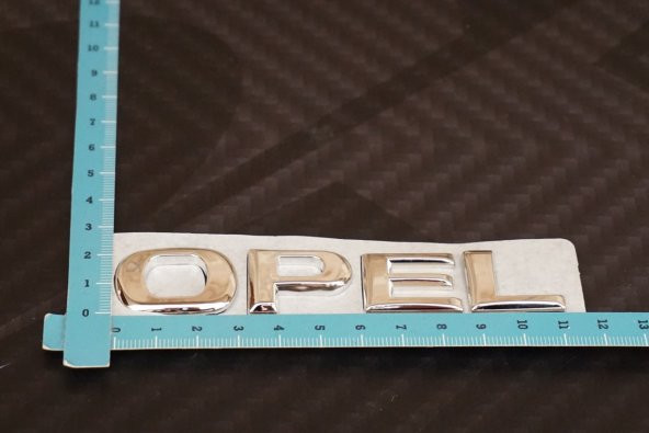 Opel Bagaj 3M 3D Krom ABS Logo Amblem - Resim 5