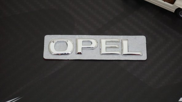 Opel Bagaj 3M 3D Krom ABS Logo Amblem - Resim 6