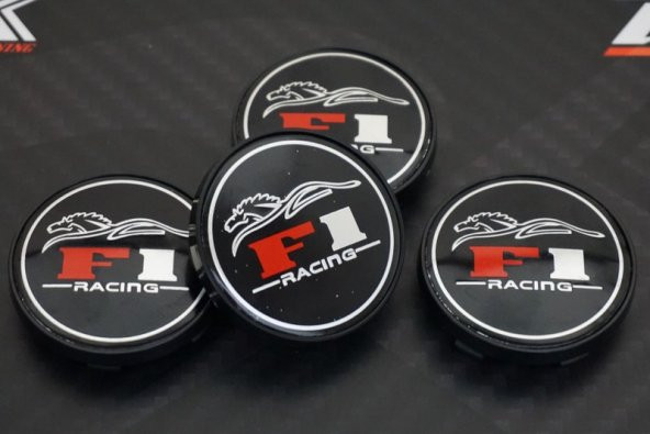 F1 Racing Jant Göbeği Kapak Seti 60mm - Resim 6