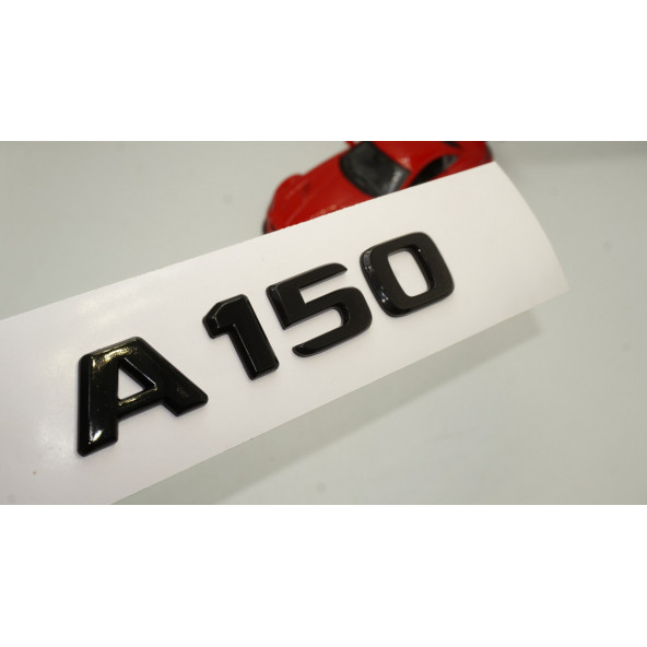 A 150 Bagaj Parlak Siyah ABS 3M 3D Yazı Logo ürün görseli 1