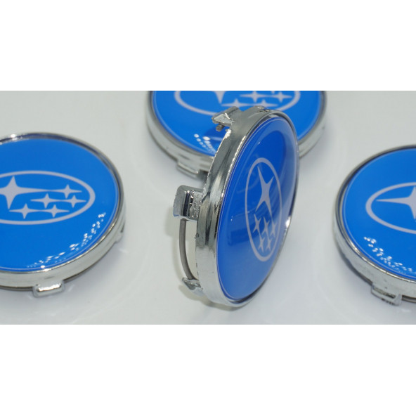 Subaru Jant Göbeği Kapak Seti 60mm - Resim 4