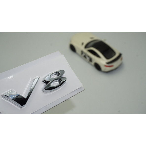 Jaguar V8 XJ XJL XF Bagaj 3M 3D Krom Logo Amblem Orjinal Ürün ürün görseli 1