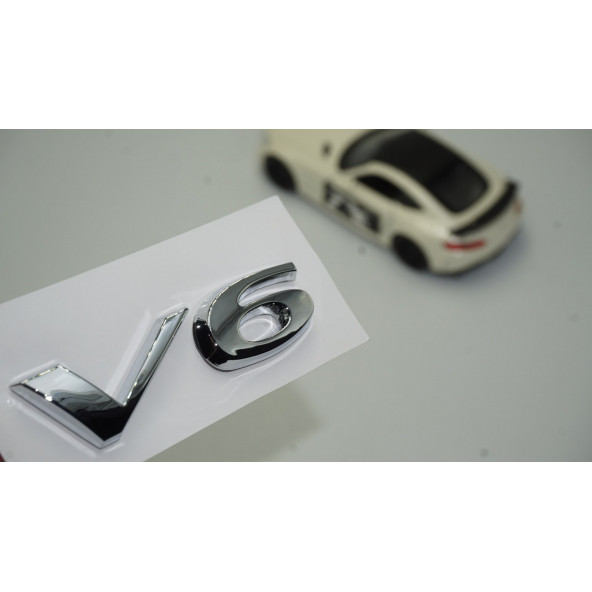 Jaguar V6 XJ XJL XF Bagaj 3M 3D Krom Logo Amblem Orjinal Ürün ürün görseli 1