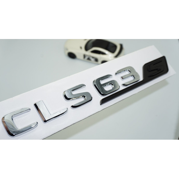 DK Tuning CLS63S Bagaj Krom Siyah ABS Yazı Logo Benz İle Uyumlu ürün görseli 1