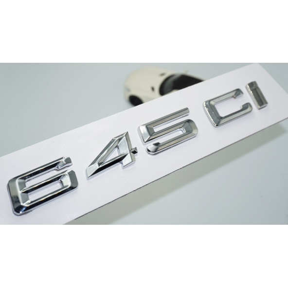 DK Tuning 645Ci Bagaj Krom Metal 3M 3D Yazı Logo Bmw İle Uyumlu ürün görseli 1