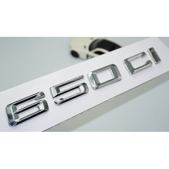 DK Tuning 650Ci Bagaj Krom Metal 3M 3D Yazı Logo Bmw İle Uyumlu ürün görseli 1