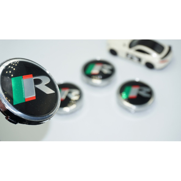 DK Tuning R Jant Göbeği Kapak Seti 60mm Jaguar İle Uyumlu ürün görseli 1