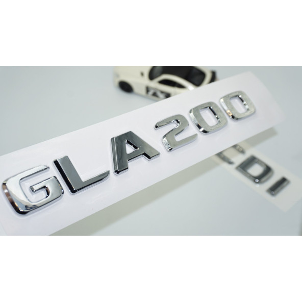 DK Tuning GLA 200 CDi Bagaj Krom ABS Yazı Logo Benz İle Uyumlu ürün görseli 1