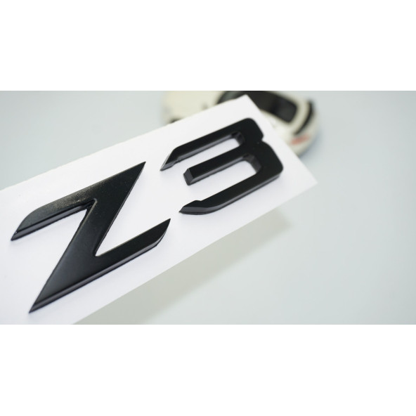 DK Tuning Z3 Bagaj Siyah ABS 3M 3D Yazı Logo Bmw İle Uyumlu ürün görseli 1