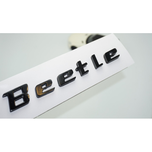 DK Tuning Volkswagen Beetle Bagaj Siyah ABS Yazı Logo Amblem ürün görseli 1