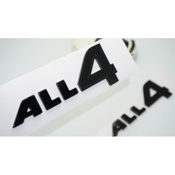 DK Tuning ALL4 Siyah Kapı Yazı Logo 2 Li Set Mini Cooper İle Uyumlu ürün görseli 1